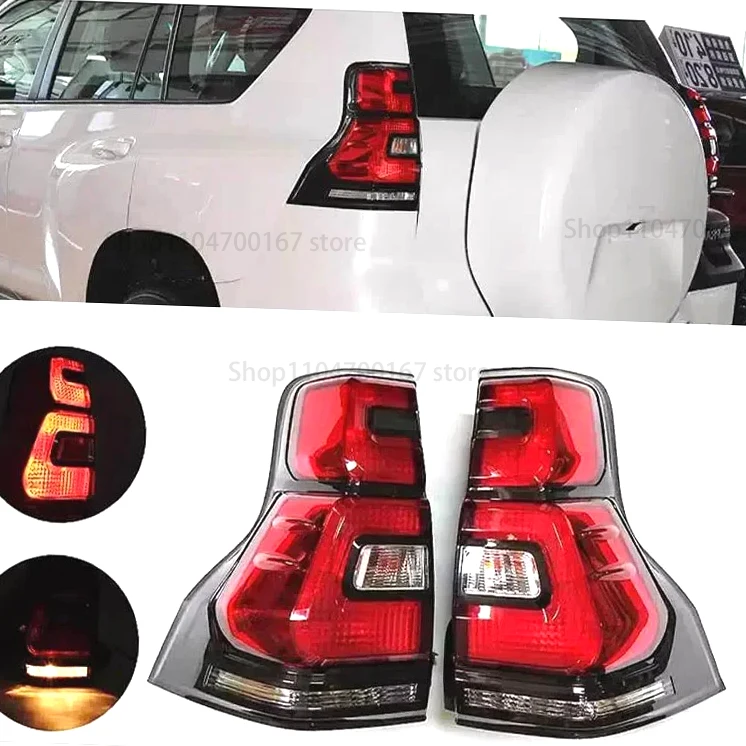 

New! Car Rear Tail Light Turn Signal Light Parking Brake Lamp Assembly For Toyota Land Cruiser Prado LC150 2018 2019 2020