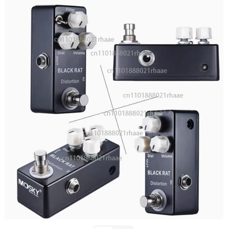 electric-guitar-distortion-effect-pro-co-rat-mouse-distortion-fuzz-monoblock-lm308