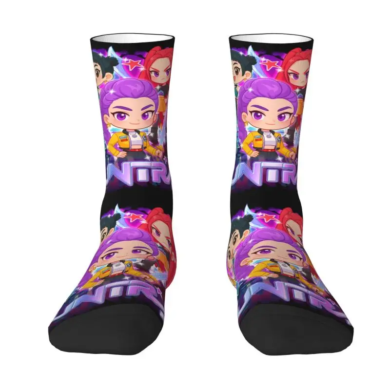 

Kawaii Kpop Demon Hunter Huntrix Girls Socks Men Women Warm 3D Printing Basketball Sports Socks