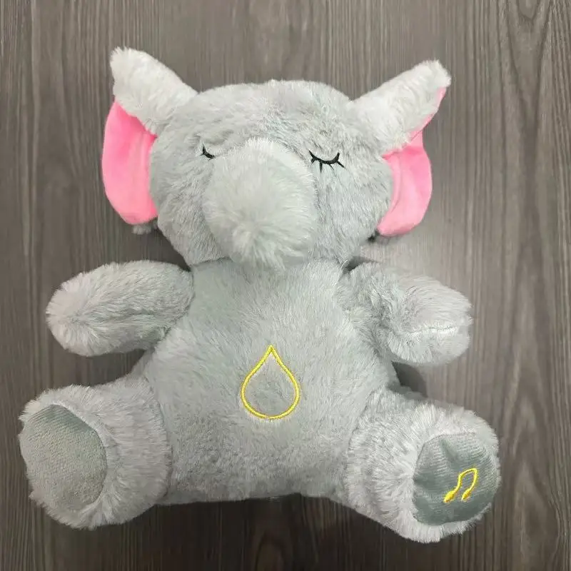 

Hot Glowing Breathing Cute Animal Children's Sleep Soothing Plush Doll Cartoon Children's Bedtime Soft Sleeping Plush Doll Gifts