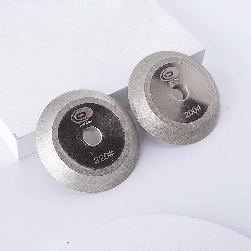 Diamond Grinding Wheel for Tungsten Steel Carbide Knife Grinder 200# 320# 78mm Diameter *12.7mm Hole *10mm Thickness
