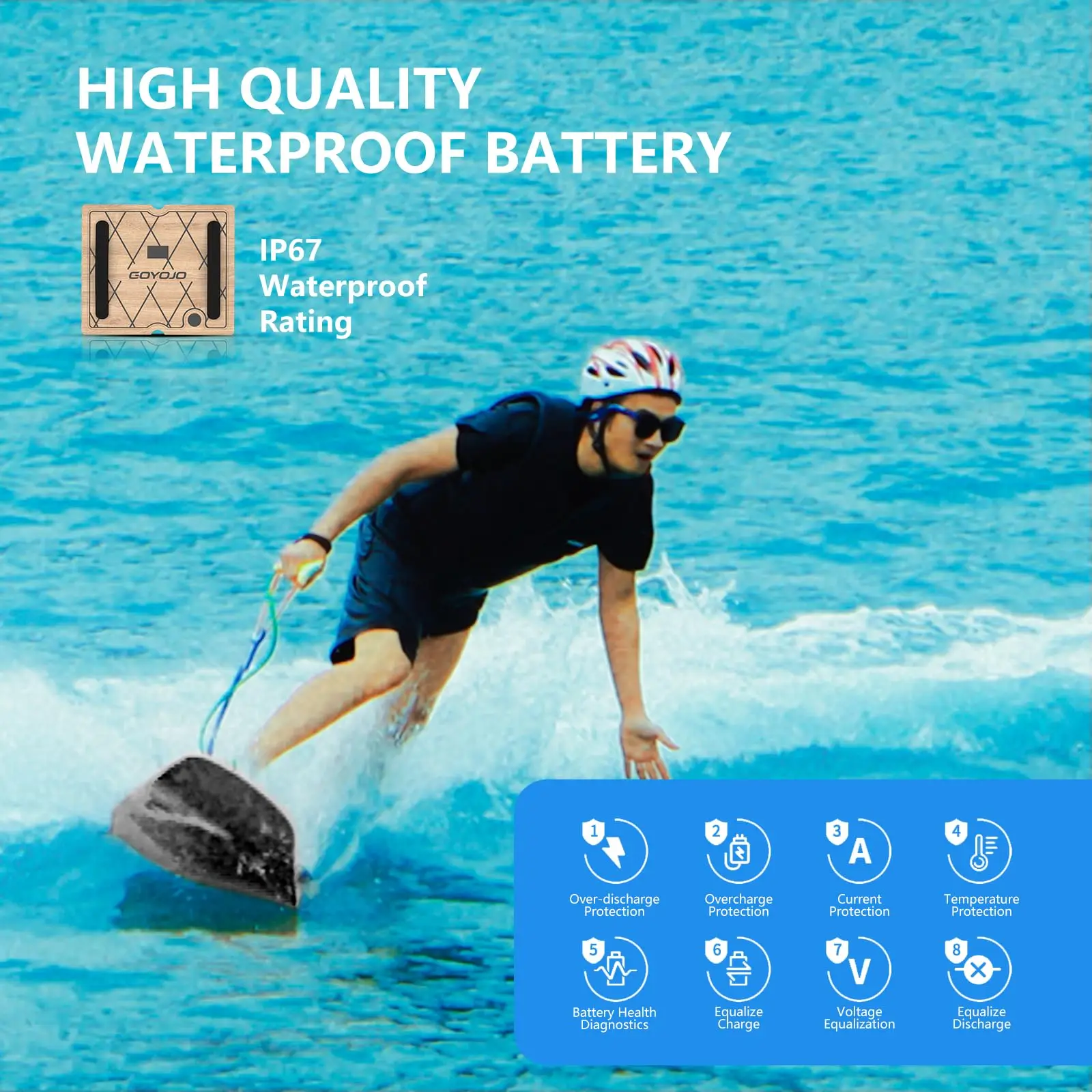 2024 Electric Surfboard 65KM/H Jet Seaside Lightweight Carbon Fiber Surfboard Power Surfboard Adjustable Speed High Endurance