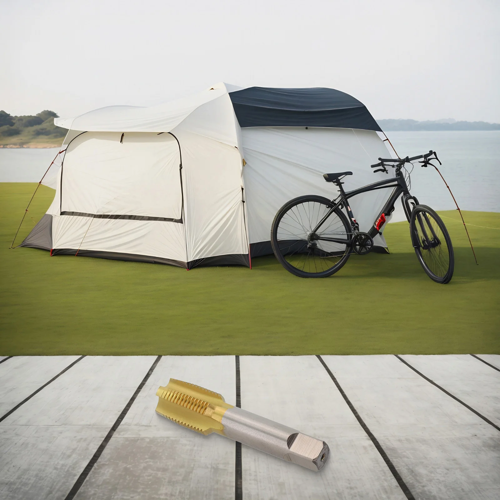 

Высокоскоростной стальной резьбовой метчик для велосипедных педалей, инструмент для шатунов 9/16 дюймов (14 мм), идеально подходящий для обслуживания велосипедной резьбы