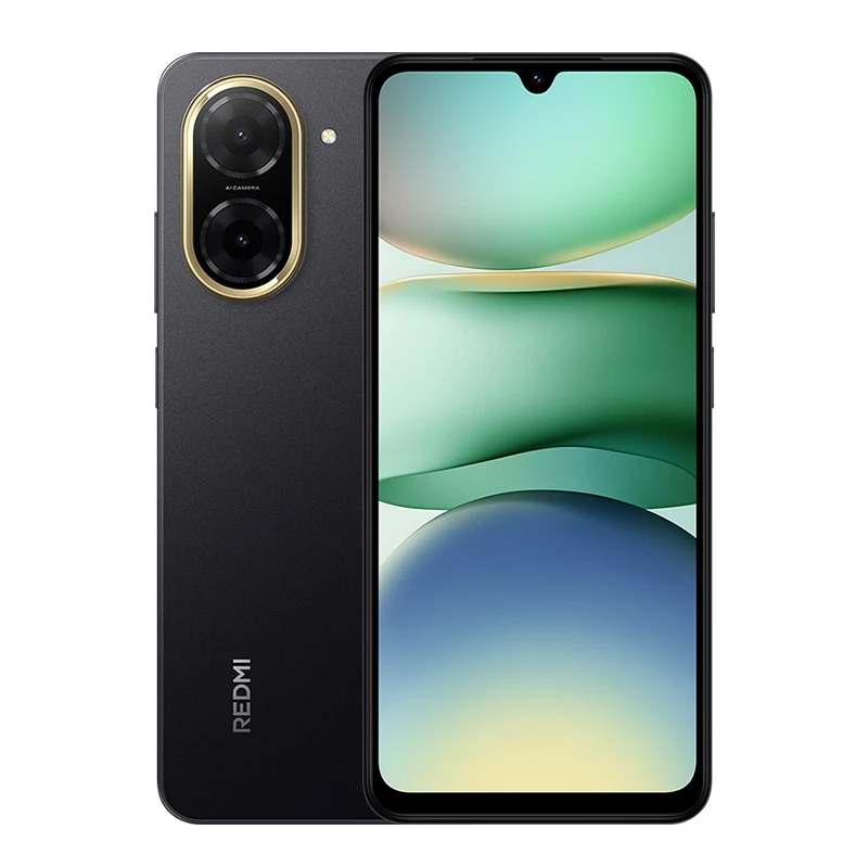 Version mondiale Xiaomi redmi A5 6.88 "4GB 128GB Smartphone 32MP AI double caméra 120hz Seite Finger abdruck 5200mAh batterie 15W charge rapide empreinte digitale sécurisée et déverrouillage faciale