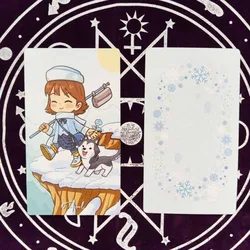 79pcs 12x7 cm Winter Mangic Tarot Deck Card Game