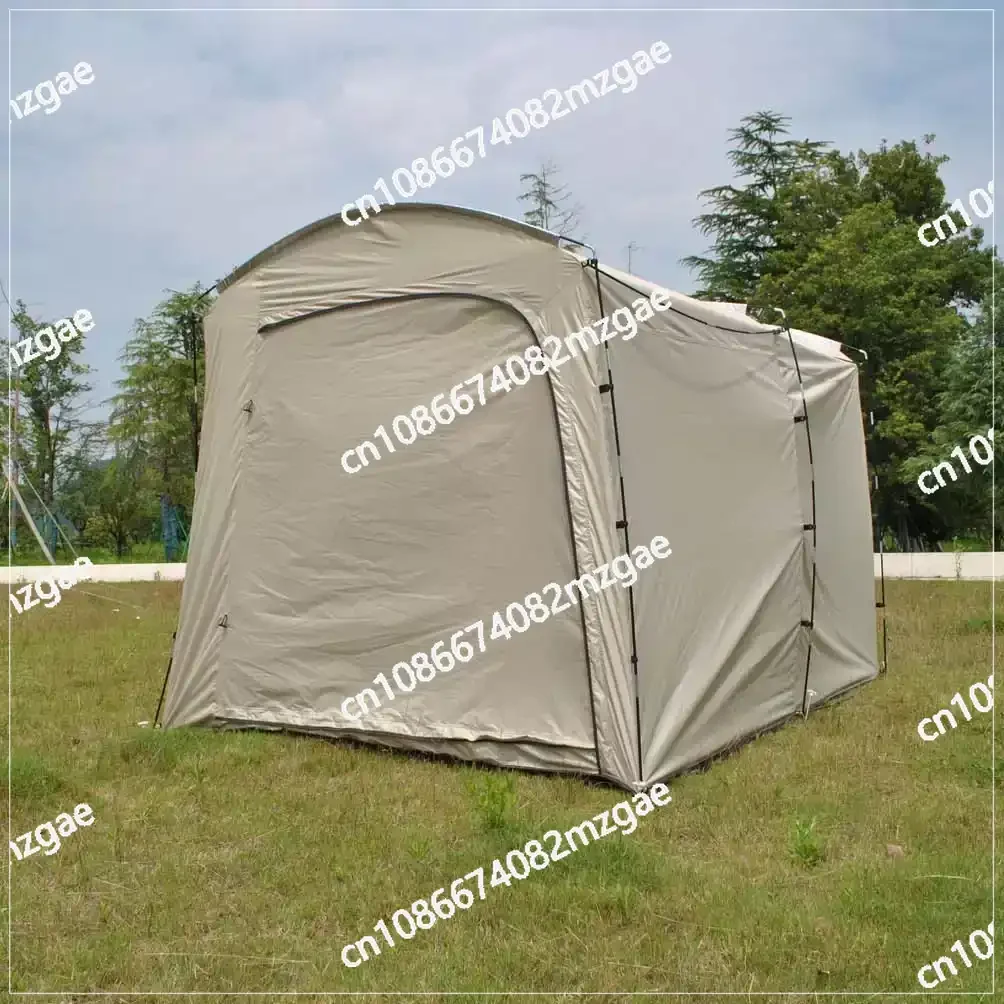 Waterproof Outdoor Bike Storage Tent Shed - Portable Oversize Bicycle Shelter Cover for 10 Bikes Garden Tool Shed Protection