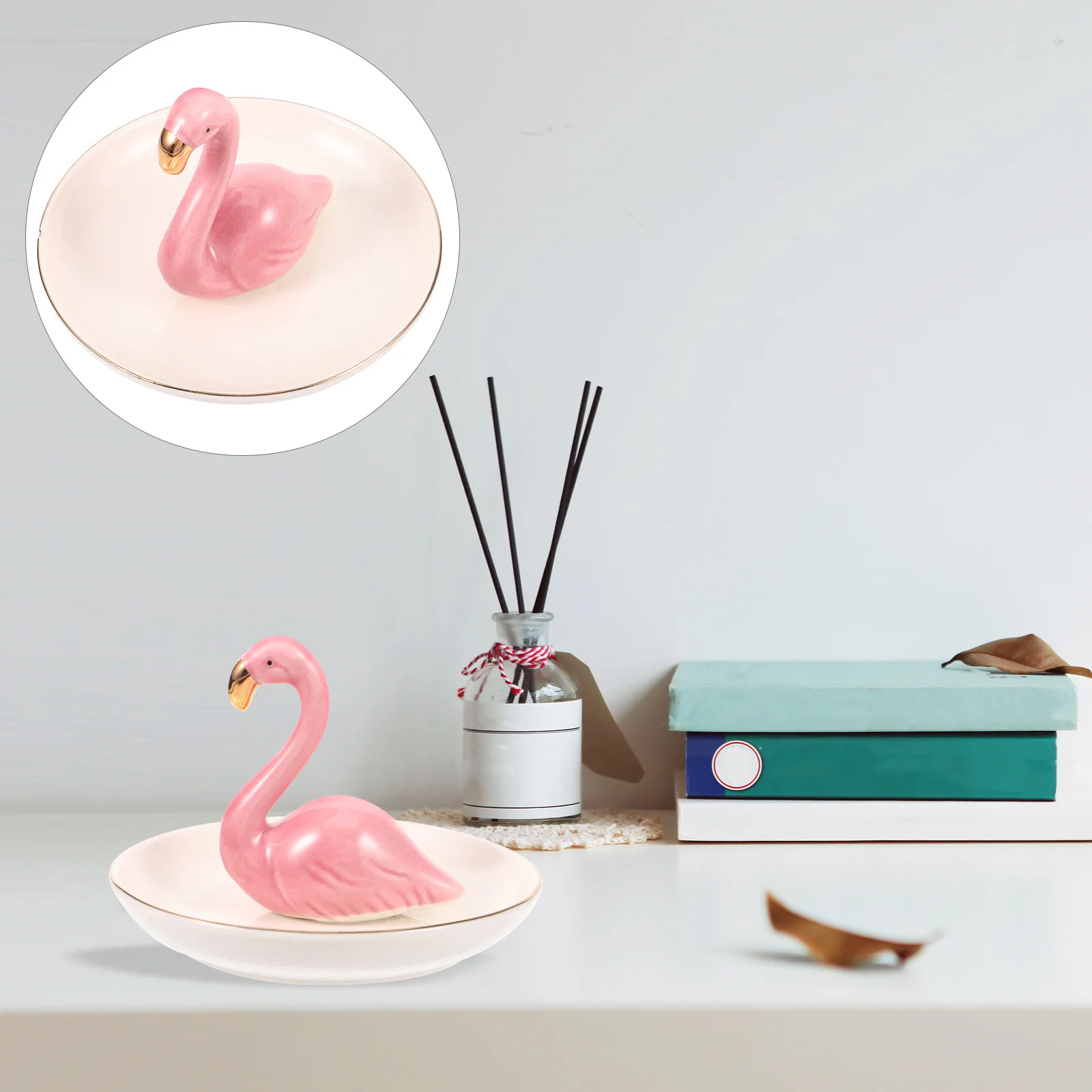 

1 шт., керамический лоток для сбора ювелирных изделий, креативная декоративная тарелка ручной работы, держатель для ювелирных изделий, лоток для колец, ожерелий, сережек, хранения