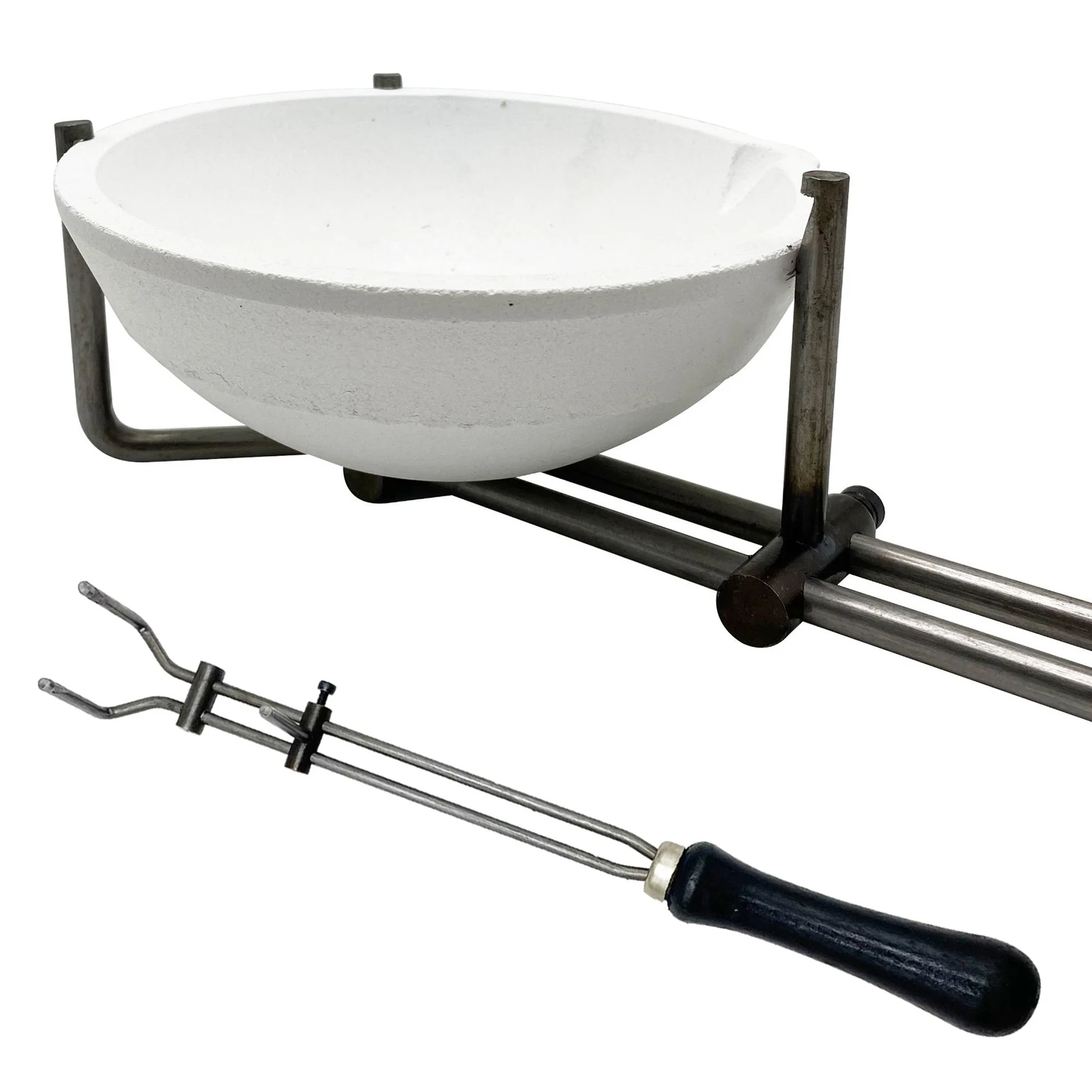 pinca-para-cadinho-de-aco-29cm-resistente-ao-calor-com-pegada-segura-para-ferramentas-de-fusao-de-ouro-e-prata-fundicao-de-metais-amadores-e-artesaos