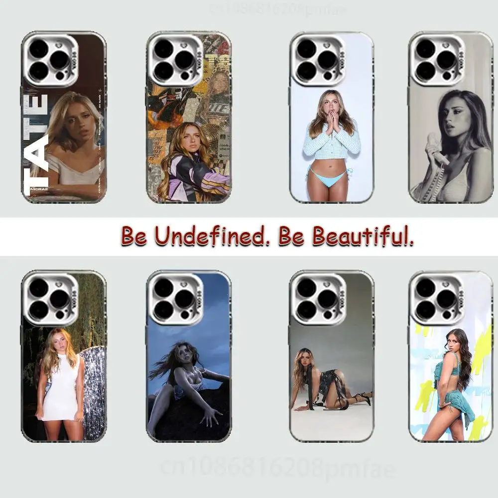 

Tate M-McRae Case for iPhone17 16 15 14 13 12 11 Pro Max Plus Air 16E X XR XS Max Hard Shockproof Bumper Cover