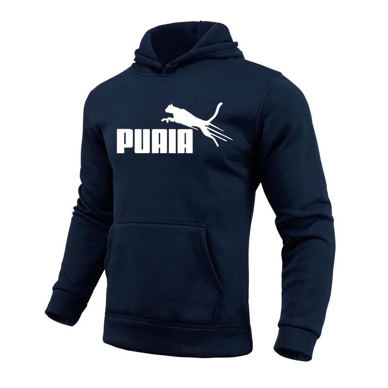 Herren-Set/Hoodie/Hose Herbst Winter Täglicher Freizeit-Sportanzug für Zuhause und Draußen Komfortabler Warmer Kapuzenpullover und Jogginghose – Detail 12