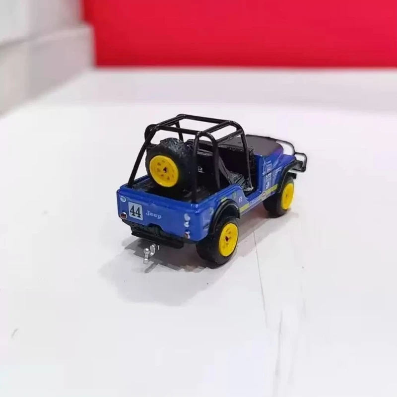 Greenlight 1:64 1971 ジープ CJ-5 高シミュレーションダイキャストメタル合金モデルカーのおもちゃギフトコレクション子供の装飾品