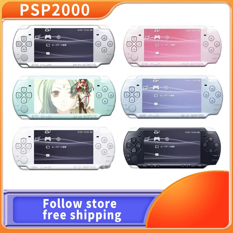 P SP2000 - Original from PS P2000 Handheld Game Console Free P S P Games 16GB 32GB 64GB 128GB Packages