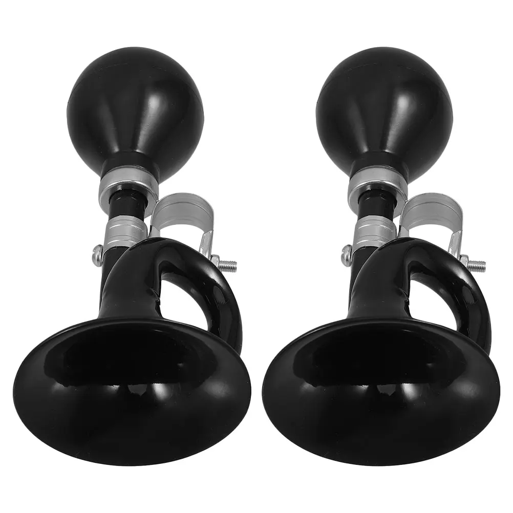 

2Pcs Kids Bike Loud Snail Horn Bell Metal Bicycle and Scooter Cycling Handlebar Warning Horn Accessories Cycle Bells