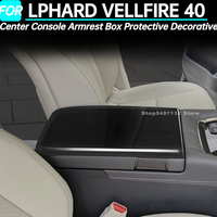 Car Center Console Armrest Box Protective Decorative Cover for ALPHARD VELLFIRE 40 Accessories 2023 2024 2025