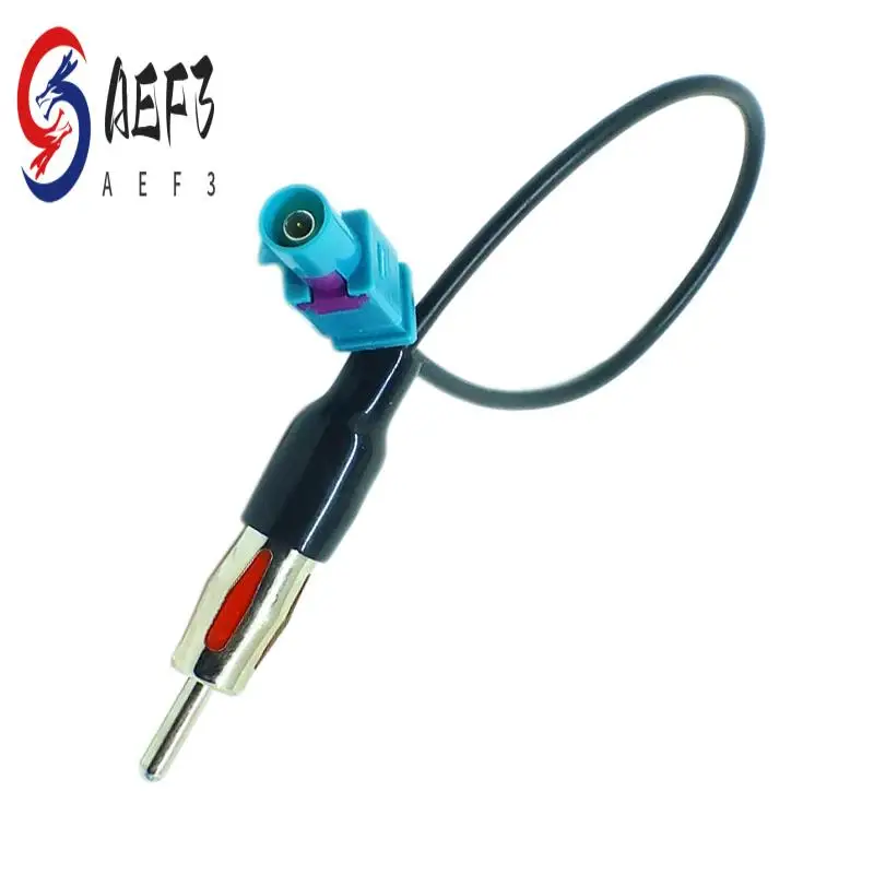 

AEF3-Universal Fakra To DIN Car Stereo Radio Aerial Adaptor Mast Antenna Adapter