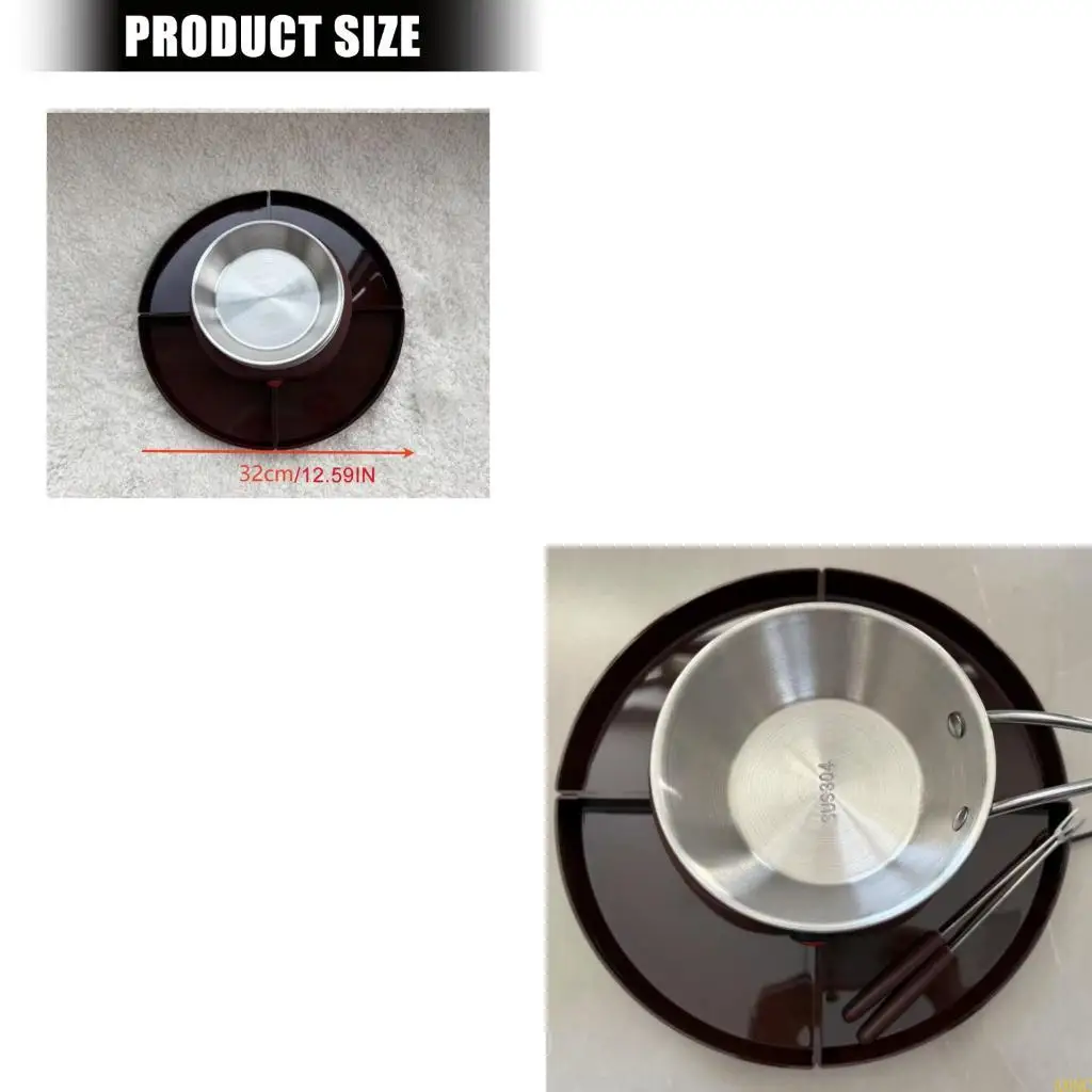 A0NC Fun Electric Chocolate Fondue Appliance Cheese Melter Suitable for Night and Camping at Indoor Home 220V Flame Proof