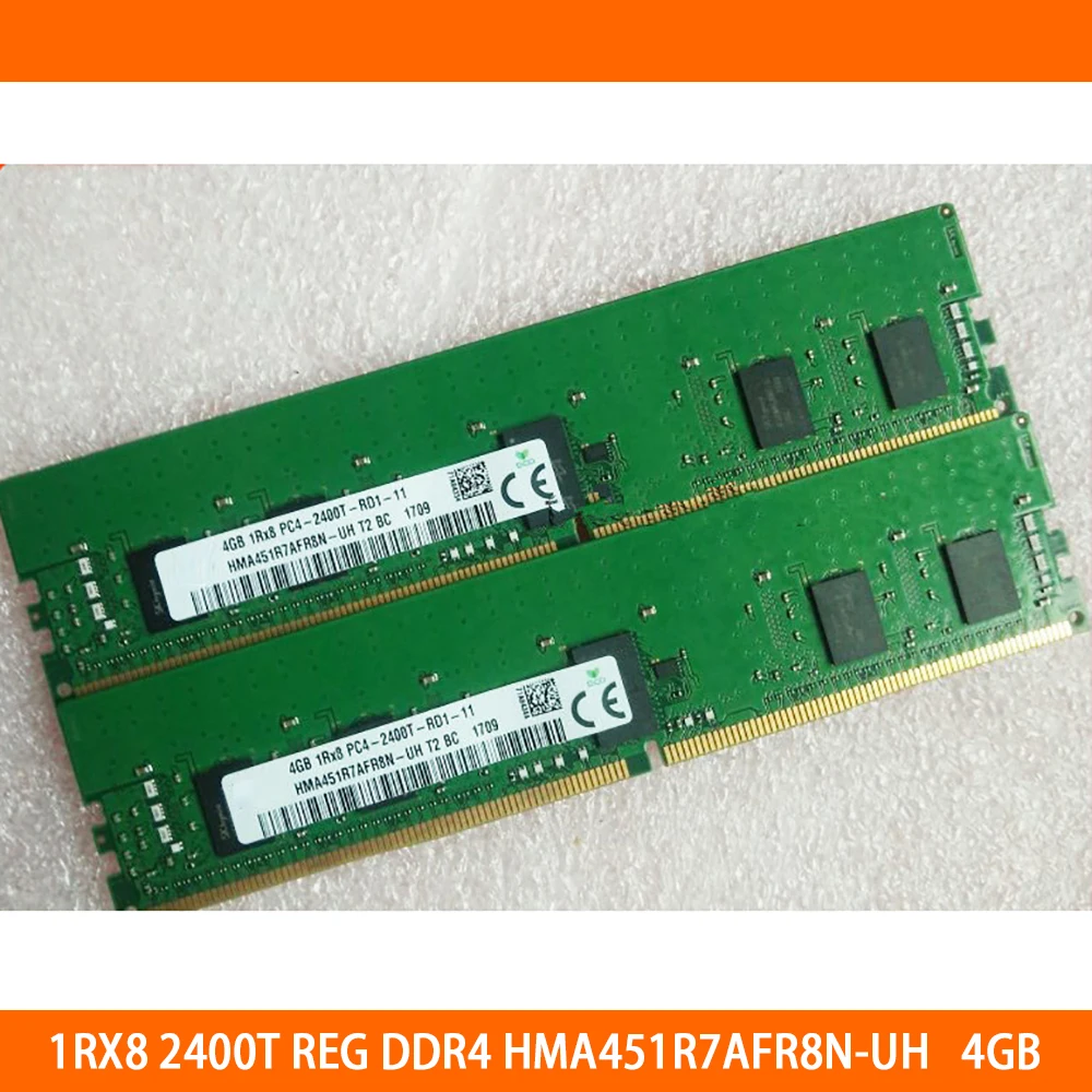 HMA451R7AFR8N-UH 서버 메모리 하이 퀄리티, RAM 4GB, 4G, 1RX8, 2400T, REG, DDR4, 빠른 배송, 1 개