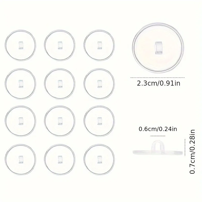 50 قطعة من خطافات السقف الشفافة الصغيرة - سهلة التركيب، ذاتية اللصق ولا تترك أثرًا للزينة التي تصنعها بنفسك والحفلات وعيد الميلاد