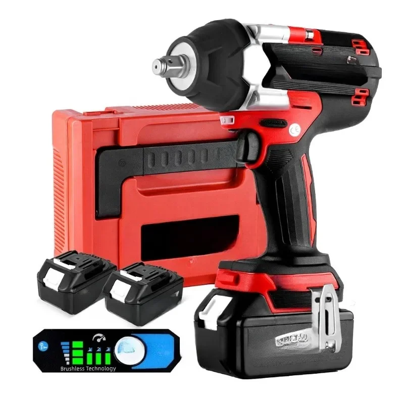 1/2 inch brushless impact wrench 18v battery cordless power tool