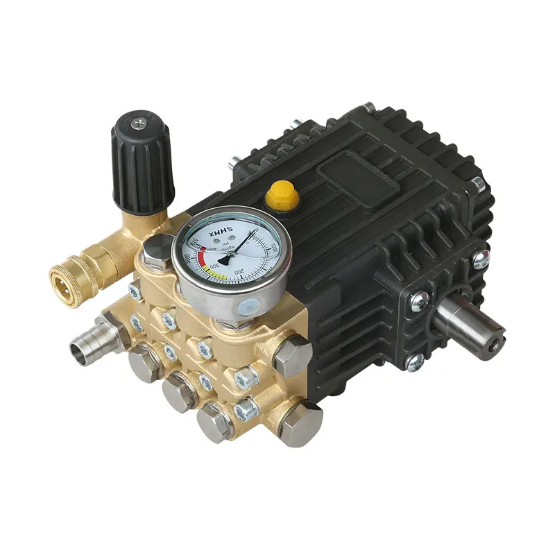 Bomba de émbolo de alta presión de 1450PSI 100bar, bomba de agua de alta presión con eje externo unido