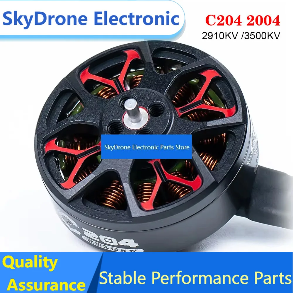 SkyDElAxisflying C204 2650KV/3500KV Brushless Motor 4-6S For 3-3.5inch Cinewhoop And Cinematic RC FPV
