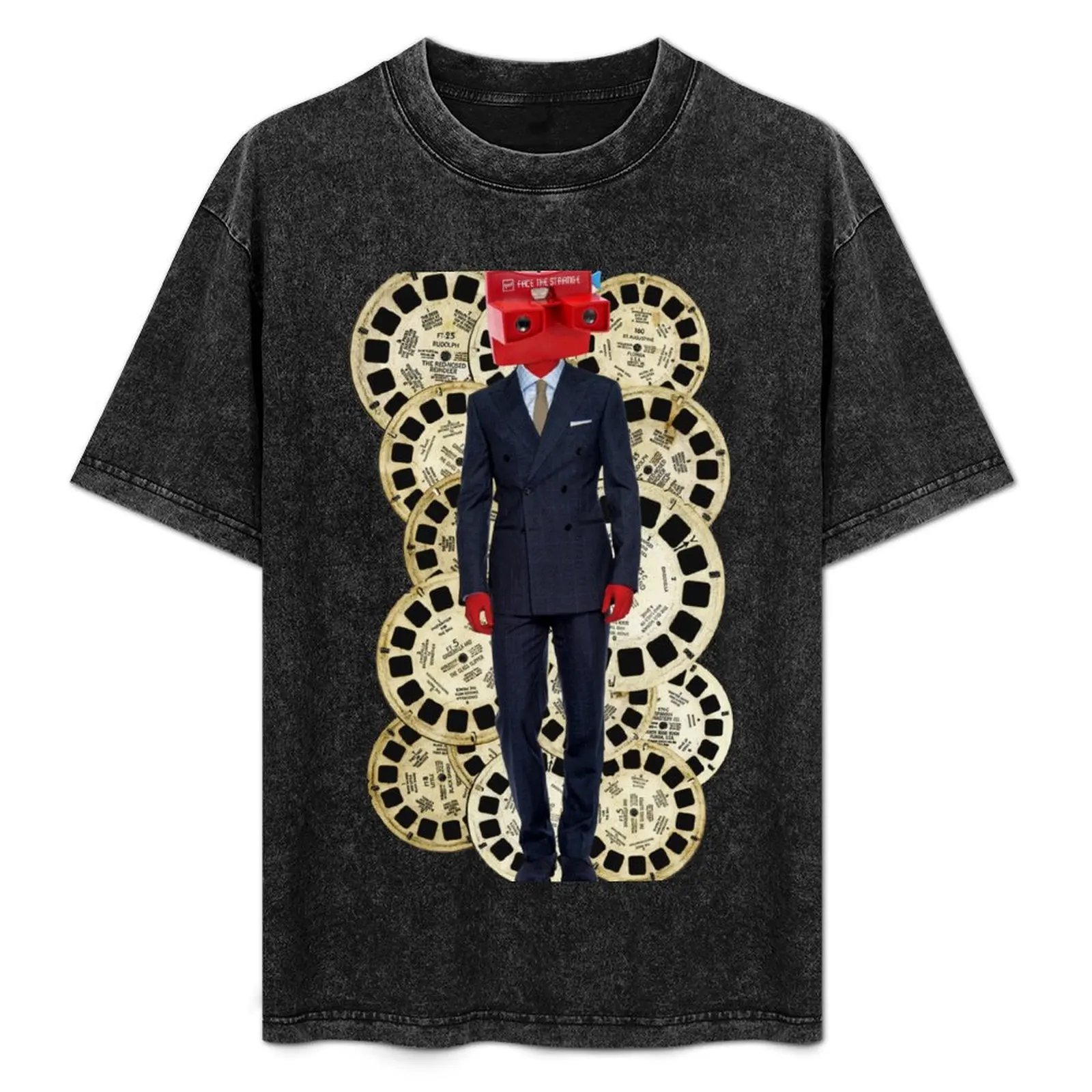 Camiseta 3D Viewmaster, camiseta de verano con sensación refrescante