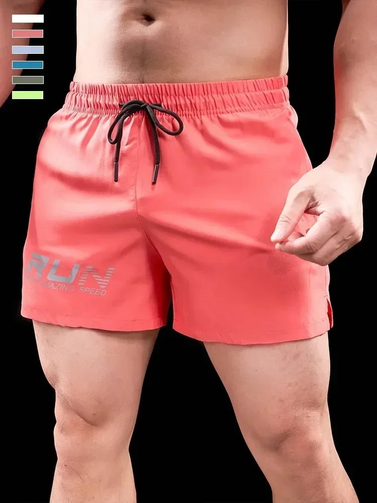 Shorts de sport respirants à séchage rapide pour hommes, shorts de sport de plein air, gym, fitness, football, basket-ball, course à pied, entraînement, été