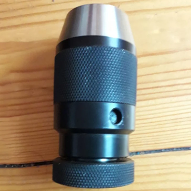 B10 0.5-6mm Keyless Drill Chuck Precision B10 Adaptor Lathe Self Tighten Light Duty Taper Drill Chuck for Power Tool