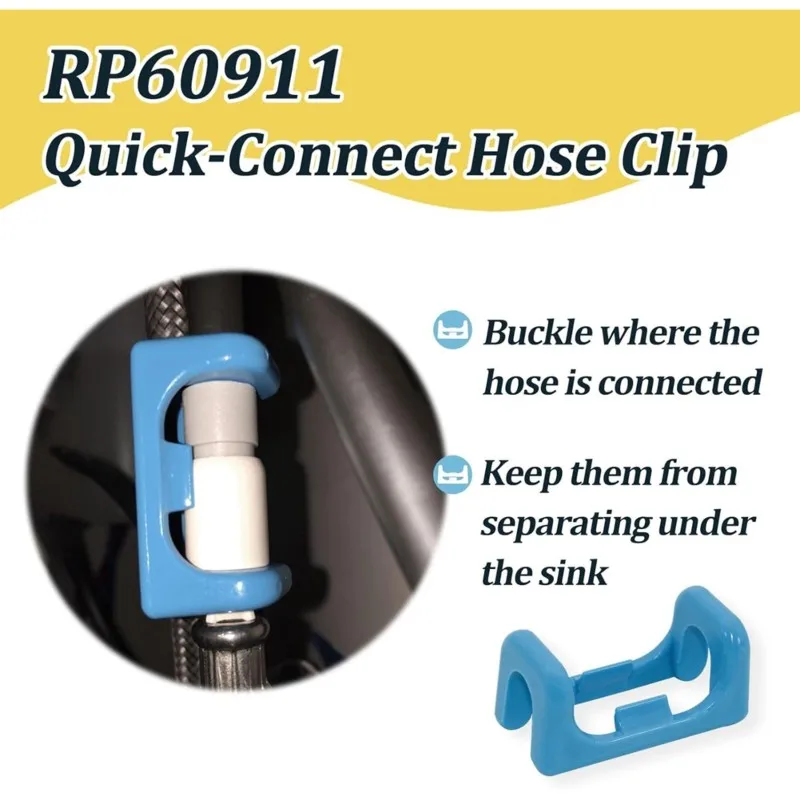 A26I-RP60911 Faucet Replacement Parts 8 Pcs Generic Plumbing Hose Tool, Blue