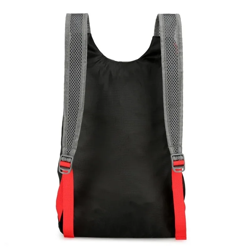 Multifunctional Outdoor Folding Backpack High Density Lightweight Waterproof Nylon Fabric Sports Bag for Camping Hiking Travel view 4