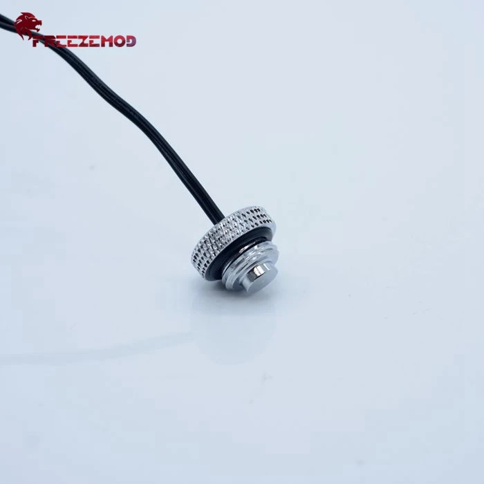 FREEZEMOD DT-CWC Waterproof Temperature Sensor Stop Plug Water Stop Fitting with Metal XH2.54 Terminal Interface