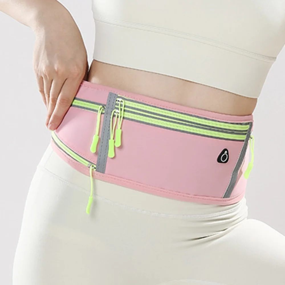 مع حقيبة زجاجات، حقائب خصر للجري، متعددة الوظائف، خفيفة الوزن، حقيبة جري ماراثون، حقيبة هاتف رياضية مقاومة للماء