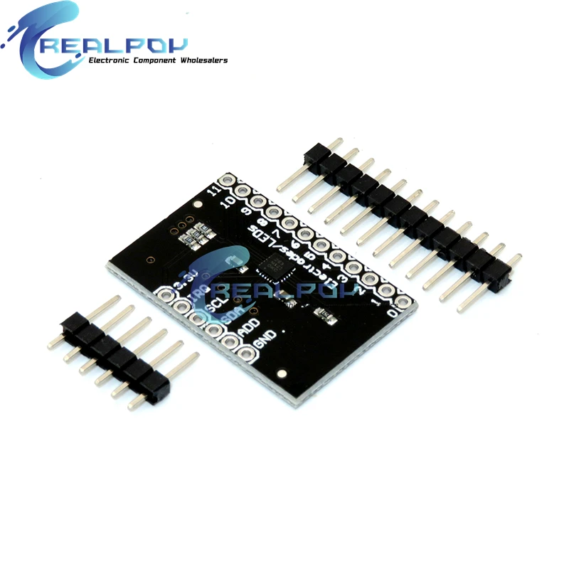 1 SZT./5 SZT. MPR121 Breakout V12 Moduł Kontrolera Dotykowego Pojemnościowego Czujnika I2C Płytka Rozwojowa Klawiatury Dla Arduino — zdjęcie produktu 2