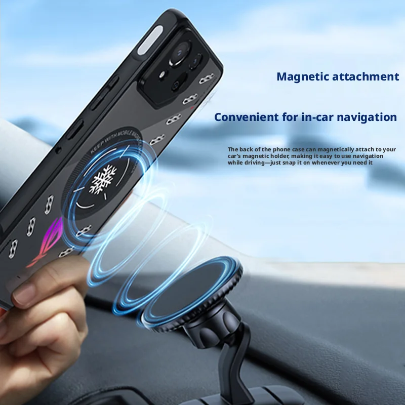 غطاء مغناطيسي للتبريد بالجرافي - مراجعة Gaming Accessories For Your Phone وسعره