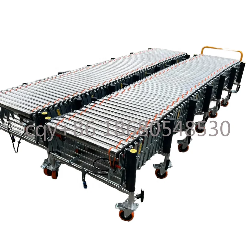 RD Adjustable Speed Powered Roller Conveyor for Packaging Lines - 0.5-10m/min, ISO Certified