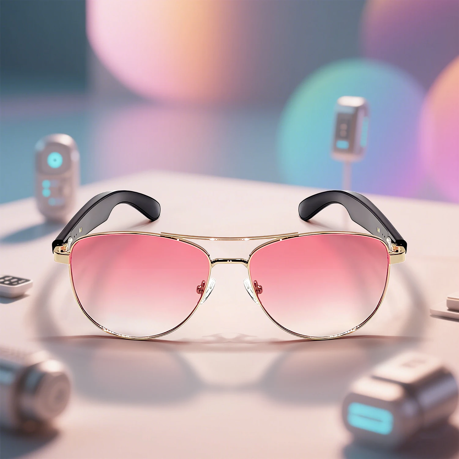 LIGE Novos Óculos Inteligentes Mulheres Fones de Ouvido Bluetooth Óculos de Sol Inteligentes Viagem Proteção UV Anti-reflexo Vida Óculos À Prova D 'Água