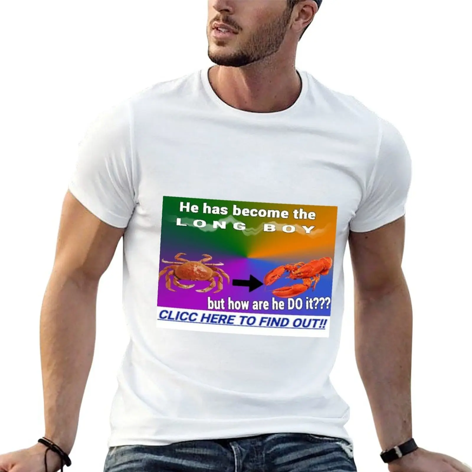 

He Has Become the longboy T-Shirt man t shirt summer t shirt men 100% cotton luxury brand cotton tshirt 100% T-Shirt