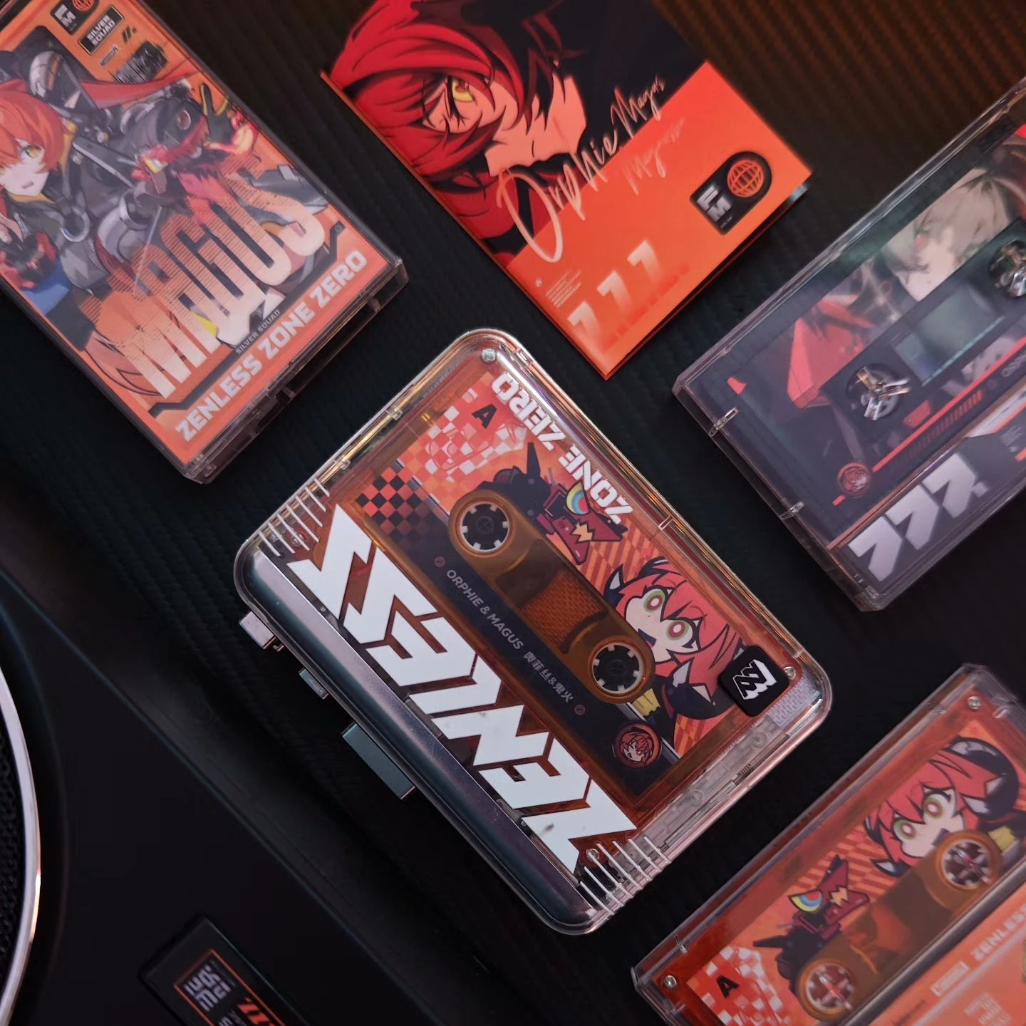 لعبة Obol Squad Orphie Magnusson Magus شريط الموسيقى Zenless Zone Zero OST ألبوم كاسيت كوسبلاي ووكمان مسجل صندوق المسارات الصوتية