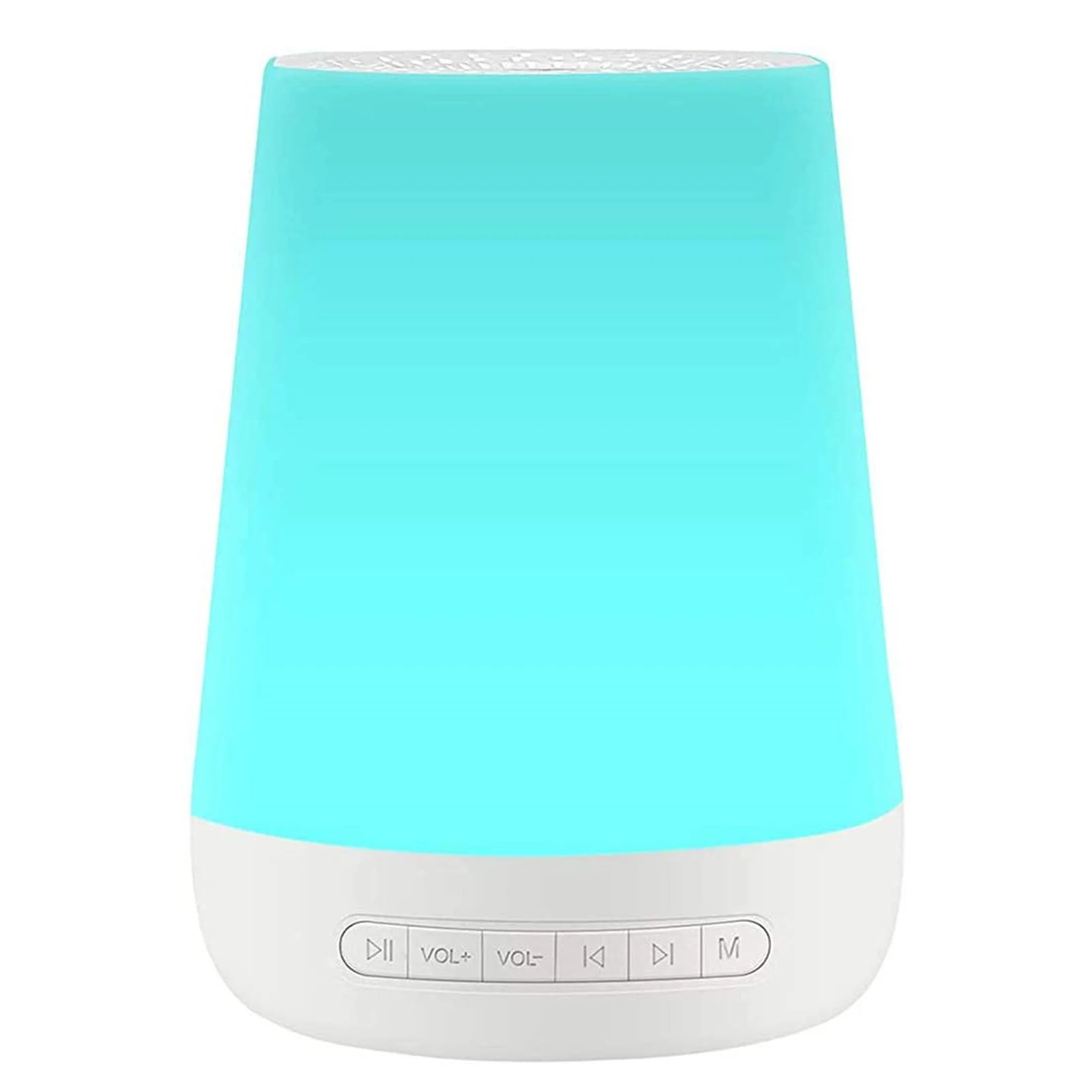 Desktop White Noise Machine Baby Sleep Sound Machine Colorful Night Lights 28 Soothing Sounds 30min/60min/90min Timer Built-in B