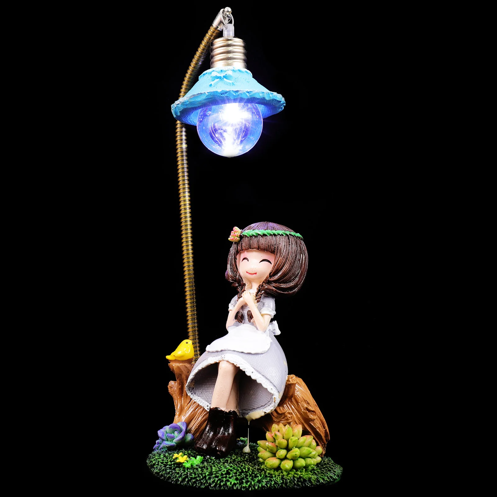 

Cartoon Night Light Creative Bedside Lamp Portable Durable Decorative Gentle Glow Nursery Room Decoration Feeding Changing