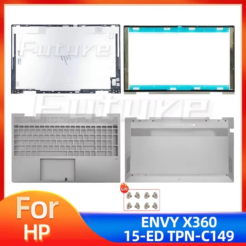 

New For HP ENVY x360 15-ED 15M-ED 15-EE 15M-EE TPN-C149 LCD Back Cover Bezel Palmrest Bottom Case L93203-001 Integration Version
