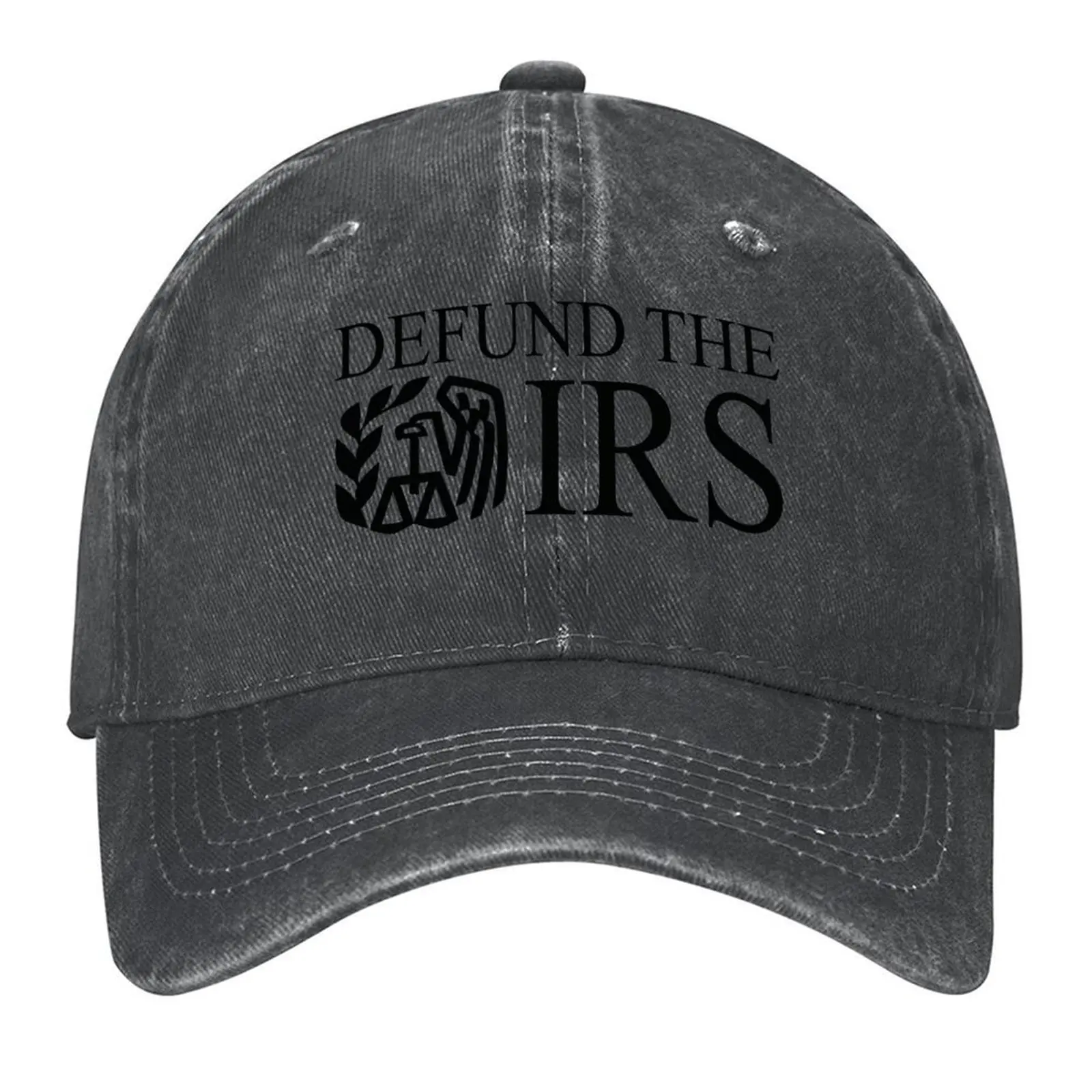

Defund The IRS, Tax Return Tee, Anti Tax, IRS Funny Humour Baseball Cap Golf Hat Military Cap Man Hood Girl Men's