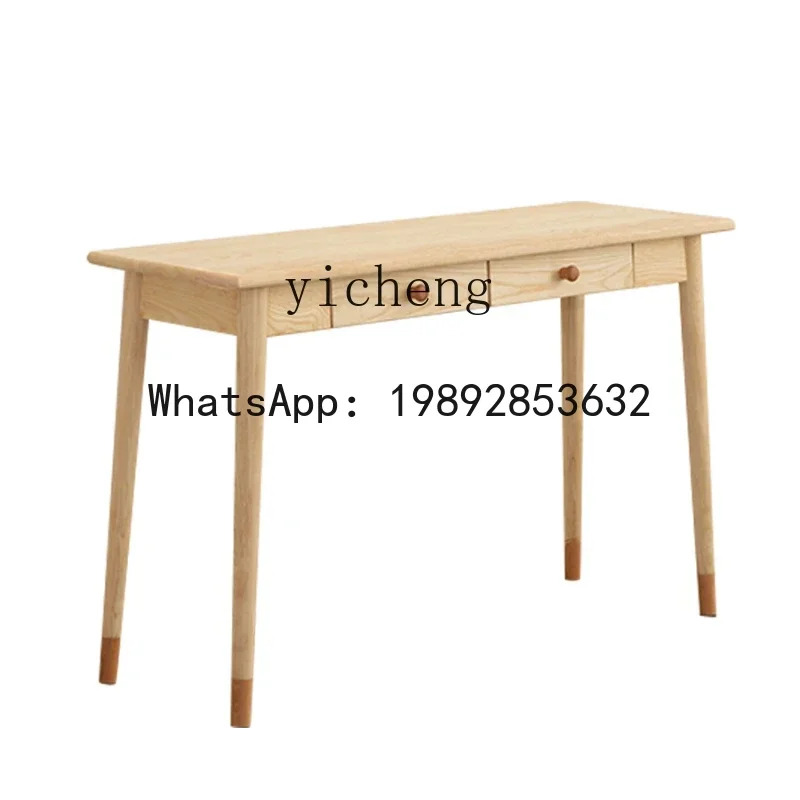 

Solid Wood Simple Small Apartment Children Primary and Secondary Students Learning Writing Desk Computer Desk Small Desk