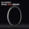 ELITEWHEELS 700C 도로 자전거 디스크 브레이크 탄소 바퀴 30 38 50 55 60 사이클로 크로스 림용 82mm 탄소 섬유 1