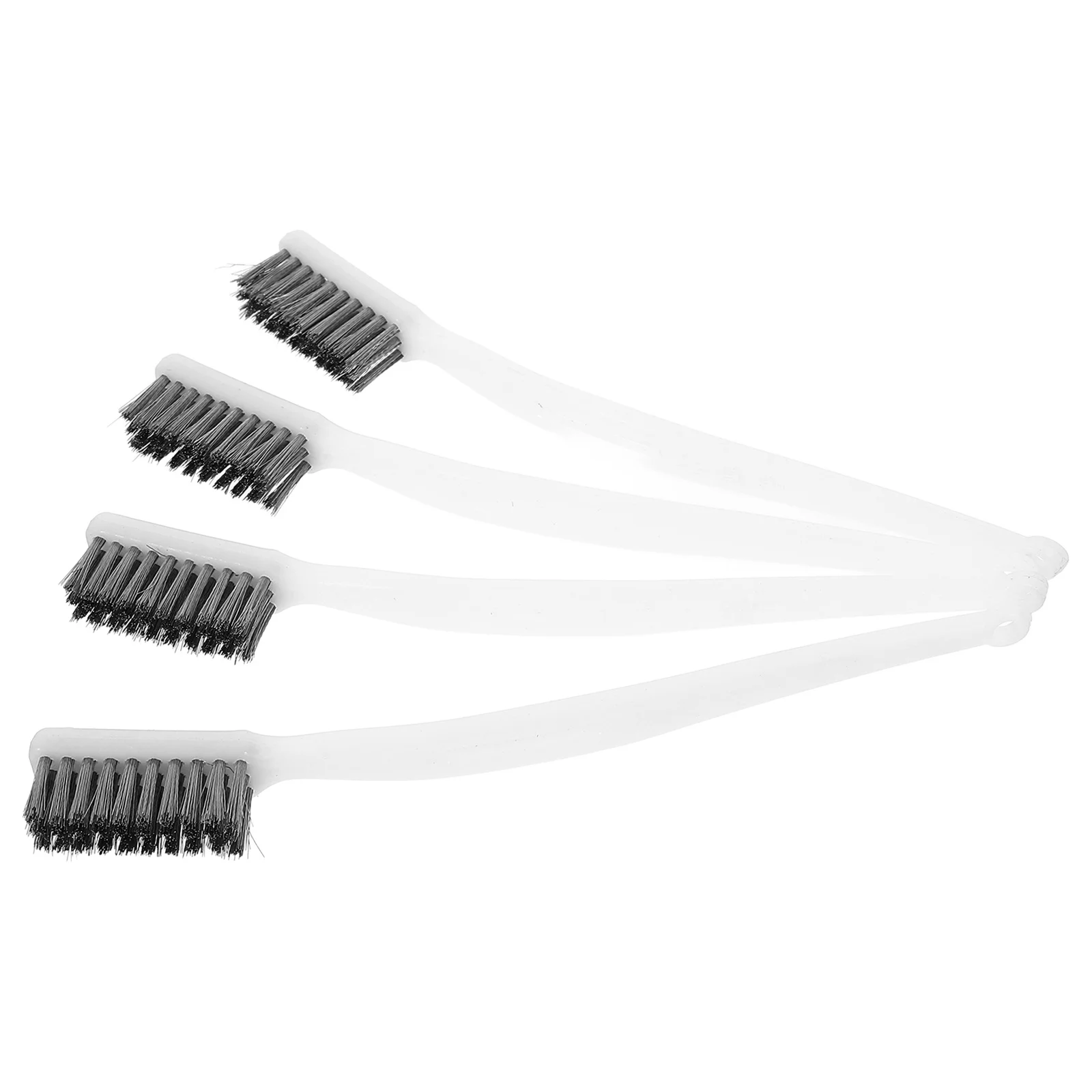 

4Pcs Cleaning Wire Brush Set Stainless Steel Mini Toothbrush for Intricate Parts Detailing Scrubbing Tight Spaces 3D Printer
