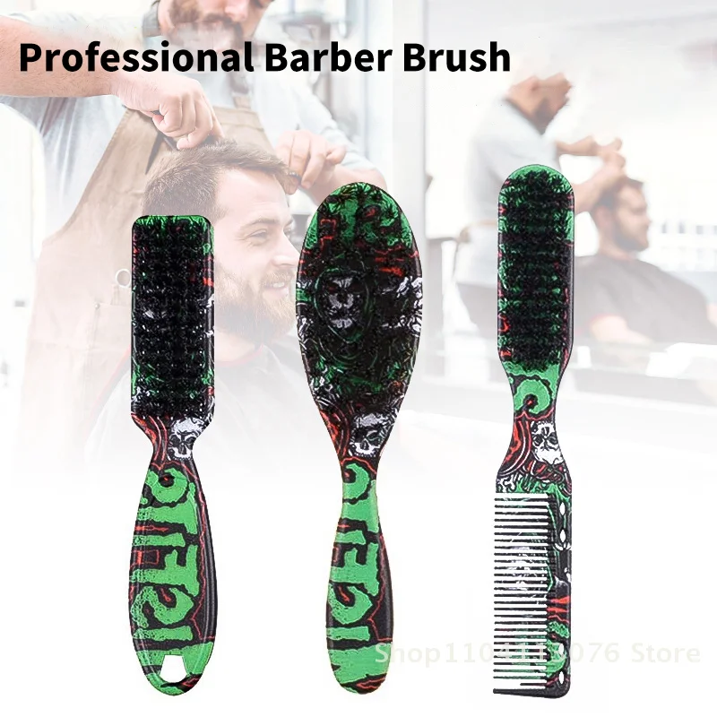 

Double-sided Professional Barber Neck Brush Comb Shaving Beard Salon Duster Cleaning Brush Hair Cutting Comb