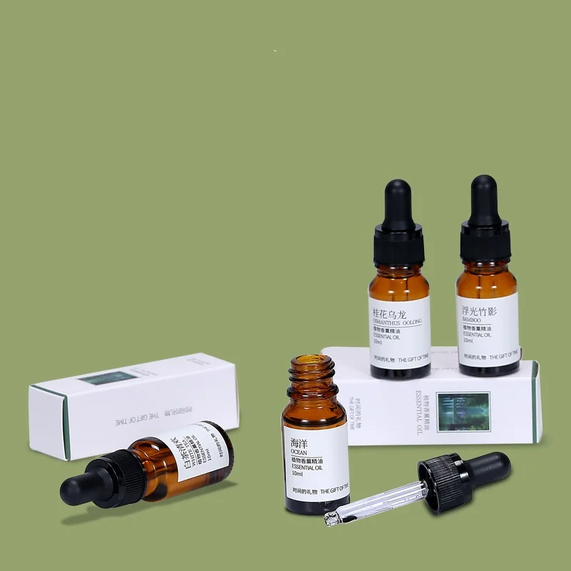 10ML Perfumed Wood Perfumed Stone Premium Essential Oil,Humidifier and Diffuser Natural Fragrance Lime basil Essential Oil