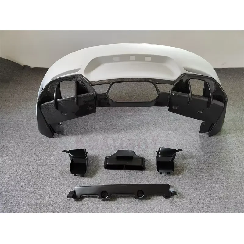 Factory Sold Carbon Fiber Resin Primer GTR Style Rear Bumper for GT GTC GTS Body Kit Front Bumper