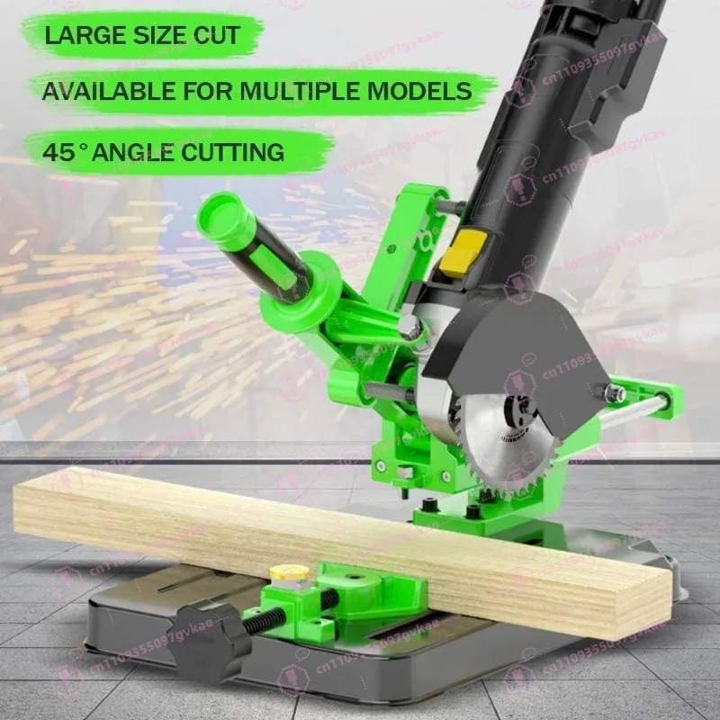 Multifunctional Angle Grinder Conversion Stand Universal Desktop Bracket for 100/115/125mm Cutting Polishing Machine