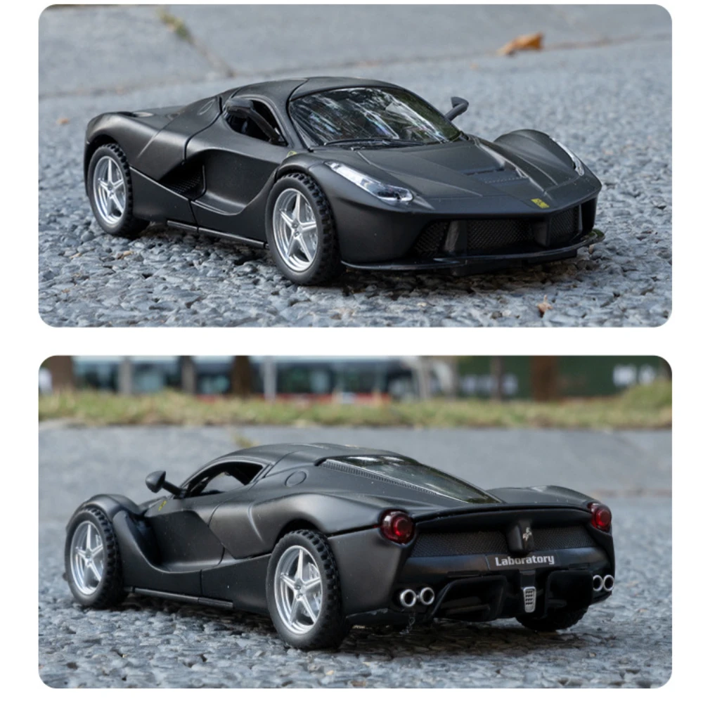 1:32 Ferrari Laferrari High Simulation Diecast Metal Alloy Model car Sound Light Pull Back Collection Kids Toy Gifts A150